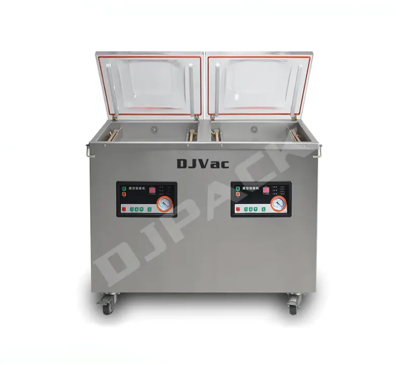 Cost-effective floor-type vacuum packaging machine